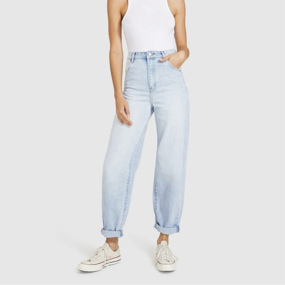 ROLLA’S Genie Jean - Stella Blues High Rise Light Wash Size 26